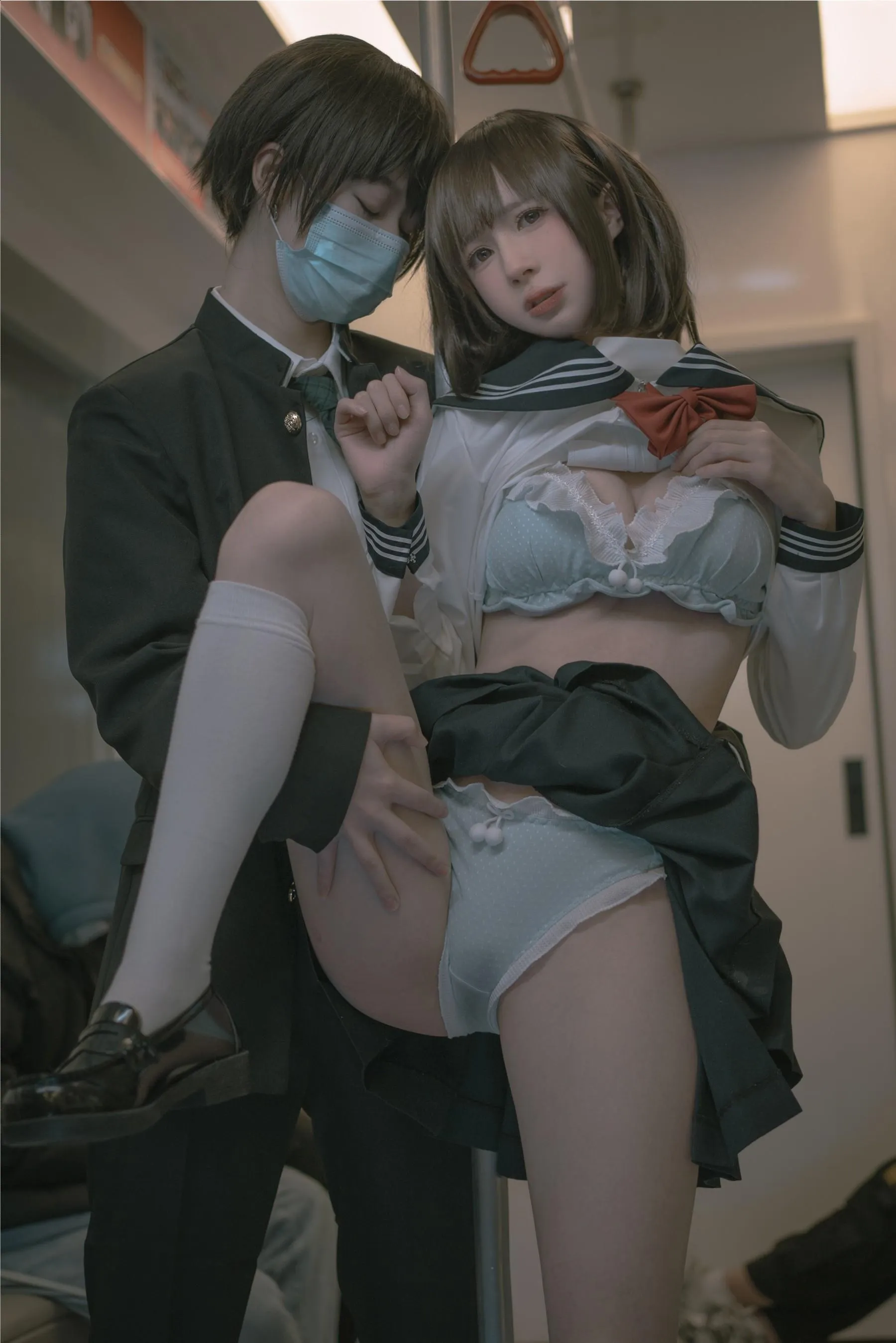 西园寺南歌 – NO.12 电车物语-图-正片 [83P]插图6